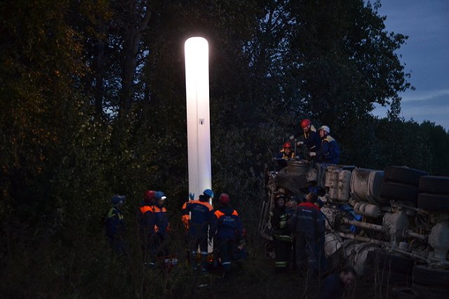 На Полевском тракте на месте ДТП работают сотрудники МЧС. ДОПОЛНЕНИЕ