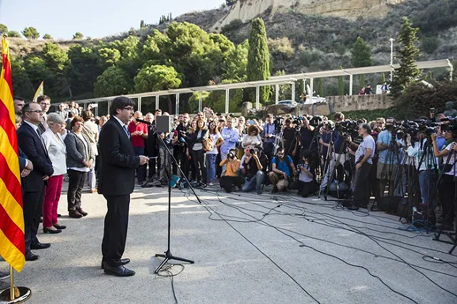 В Каталонии уклонились от ответа на вопрос Мадрида о независимости