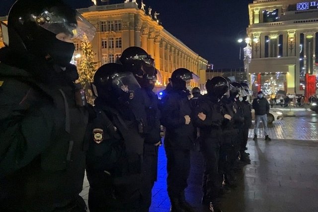 Официальная информация МВД России о несогласованных митингах