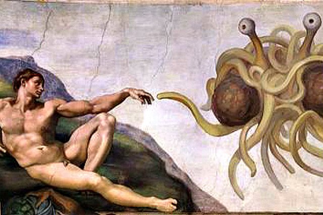 Полицейские сорвали церемонию открытия первого храма пастафарианства в Москве