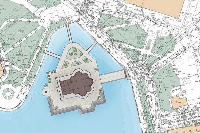 Храм Святой Екатерины отказались строить в акватории пруда