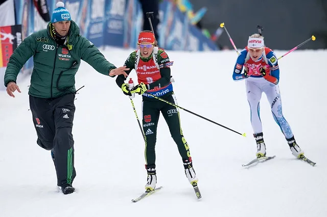 Российская биатлонистка выиграла золото на этапе Кубка IBU