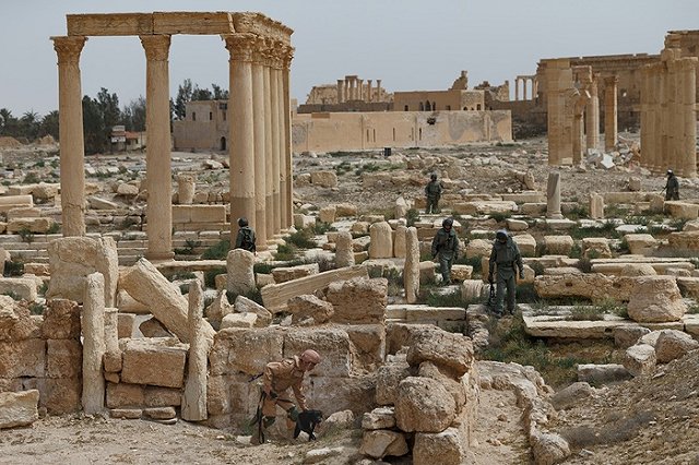 «Джихад-мобиль» и другие трофеи саперов из Сирии провезут по России