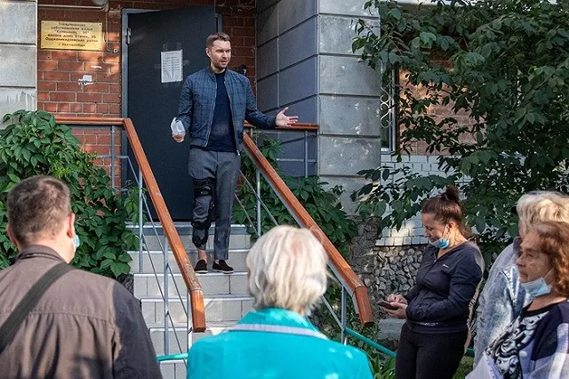 В Екатеринбурге вакцинацию проводят во дворах