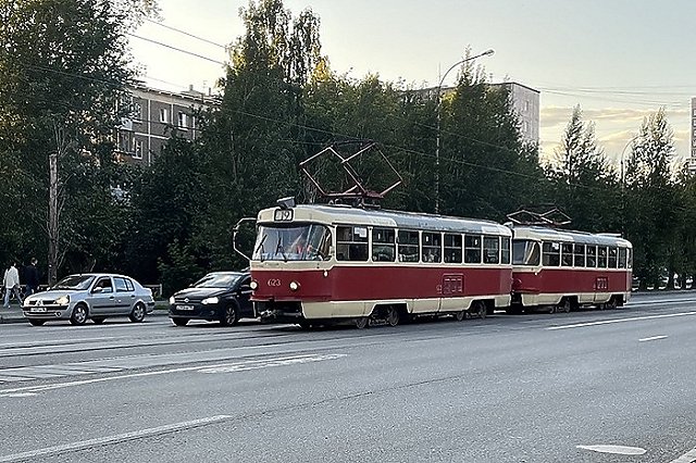 Схема движения пяти трамваев изменится с 17 октября в Екатеринбурге