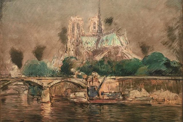 ЕМИИ получил в дар картину «русского Клода Моне»