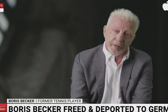 Легендарный немецкий теннисист вышел из британской тюрьмы после срока за махинации