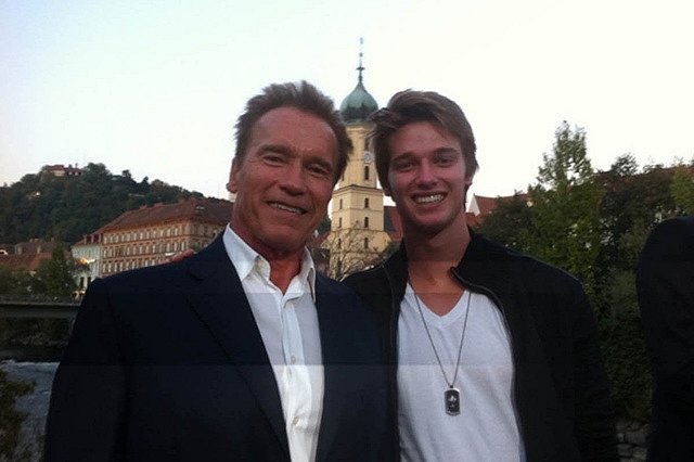 Сын Шварценеггера стал лицом рекламы модной марки