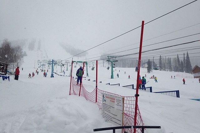 Горнолыжники едут за снегом в Сибирь