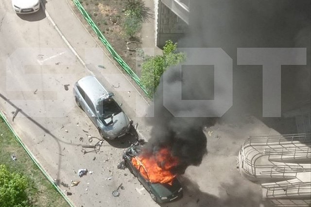 Есть погибший: в Подмосковье взорвался автомобиль