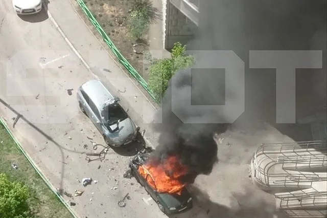 Есть погибший: в Подмосковье взорвался автомобиль