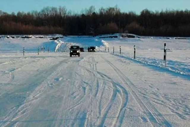 На севере Свердловской области открыты первые ледовые переправы