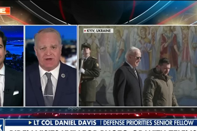 Американский военный объяснил, почему визит Байдена в Киев был постановкой