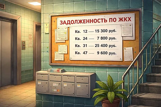 Юрист рассказала о штрафах за вывешивание списков должников по ЖКХ