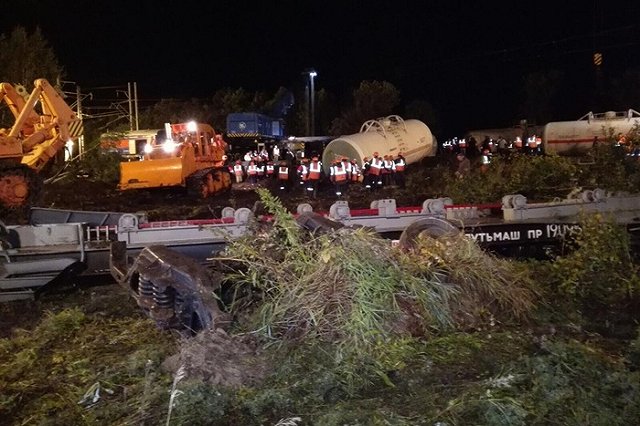 В Белоярском ГО железнодорожные пути освобождены и восстановлены