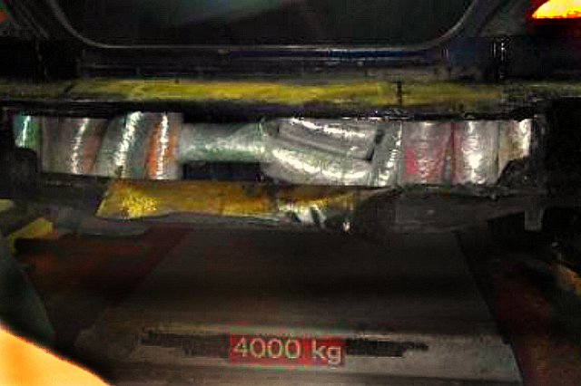 28 килограмм наркотических веществ остановили на российско-латвийской границе