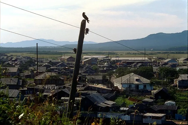 В Арамили фура протаранила опору ЛЭП и скрылась