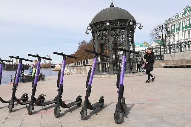 В Екатеринбург заходит еще одна сеть проката электросамокатов
