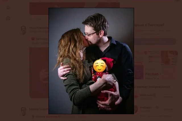 Эдвард Сноуден стал отцом