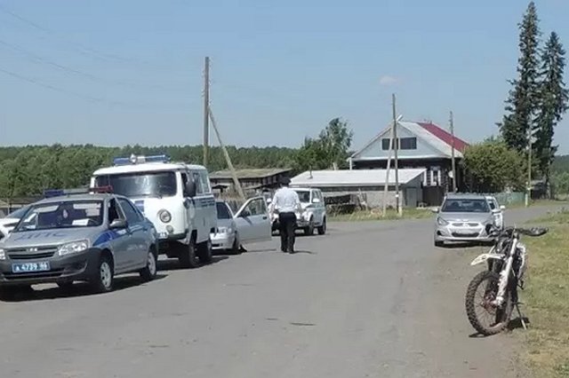 На Урале байкер сбил женщину. Насмерть