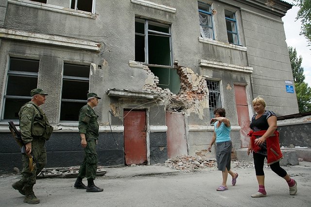 Украина начала наступление в Донбассе