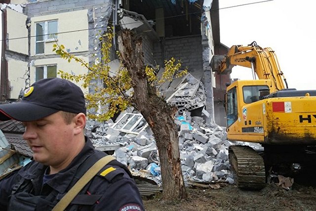 В Екатеринбурге сносят «дом журналистов»