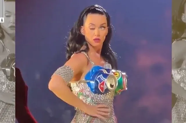 Кэти Перри ужаснула пользователей Сети своим неоткрывающимся глазом на концерте