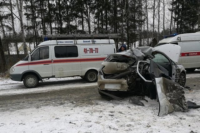 В страшной аварии под Нижним Тагилом погибли две женщины