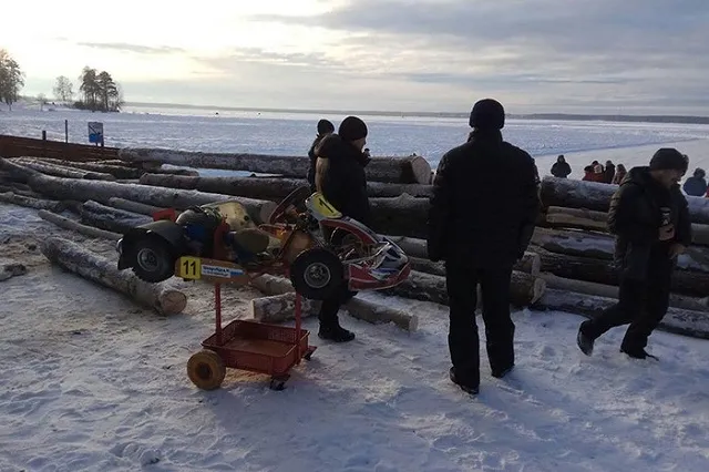 Автогонки на льду озера Балтым, против которых боролись казаки, запретили
