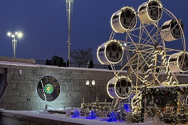 В ледовом городке Екатеринбурга внезапно сняли пластинку Nautilus Pompilius