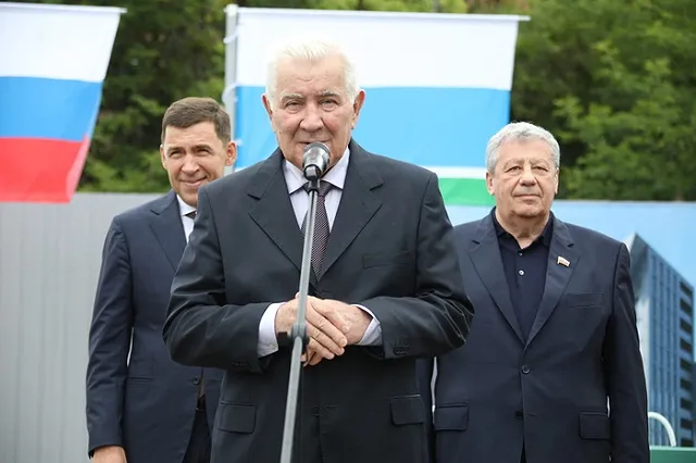 В Екатеринбурге заложили первый камень Академии волейбола имени Николая Карполя