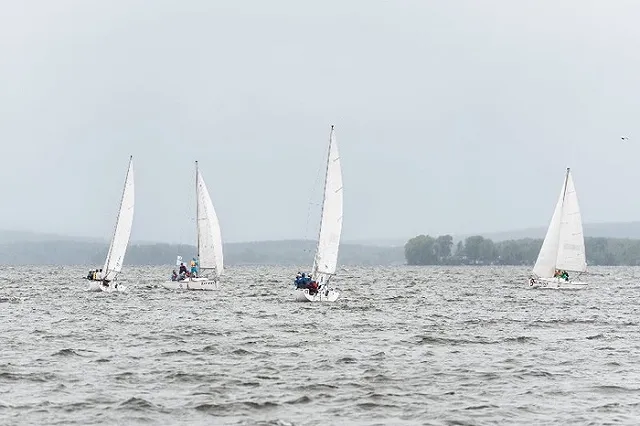 В Екатеринбурге состоялась первая регата строителей