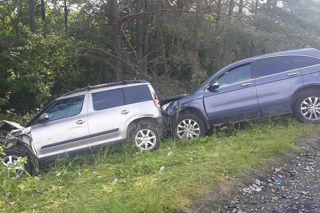 Во вчерашней аварии на ремонтируемой трассе пострадали три человека