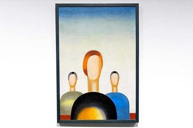 В «Ельцин Центре» картине стоимостью 75 миллионов рублей пририсовали глаза