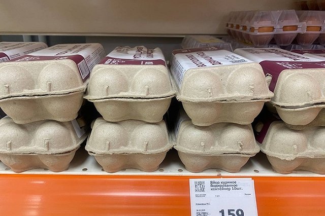 Цены на яйца вновь потрясли свердловчан