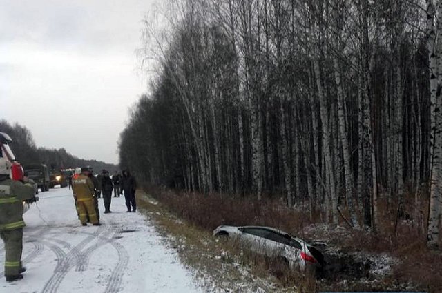 На Урале в ДТП едва не погибла автоледи МВД