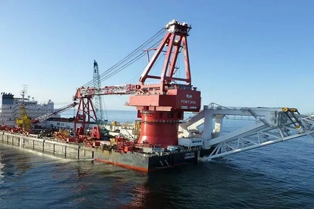 «Фортуна» начала укладку «Северного потока-2»
