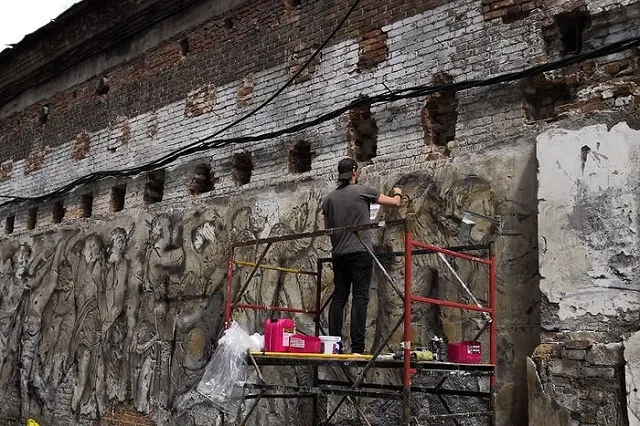 STENOGRAFFIA в Екатеринбурге: лучшие художники вышли на улицы города