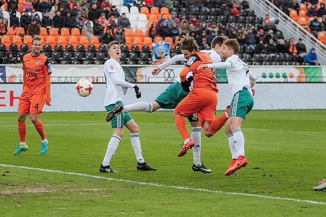 ФК «Урал» одержал пятую победу подряд