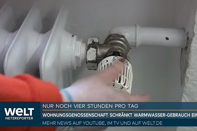 ФРГ ограничивает подачу горячей воды и электричества из-за энергокризиса