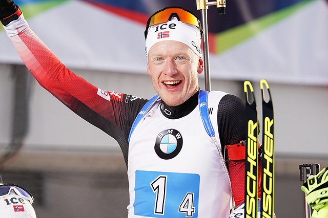 Йоханнес Бе выиграл гонку преследования, Логинов — 13-й