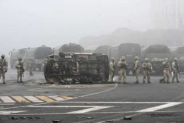 В Казахстане задержали более 4 тысяч протестующих, среди которых оказались иностранцы