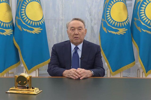 Назарбаев впервые прокомментировал события в Казахстане