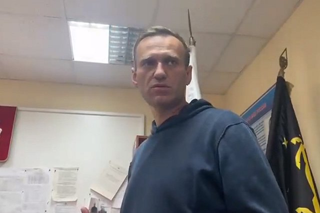 Навальный арестован до 15 февраля