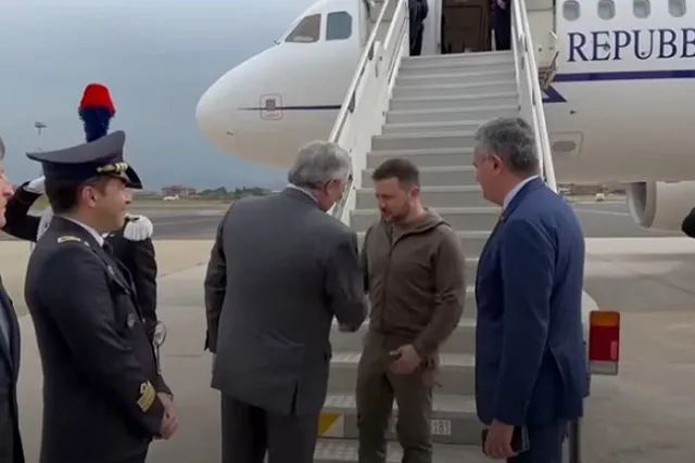 Зеленский приехал в Берлин