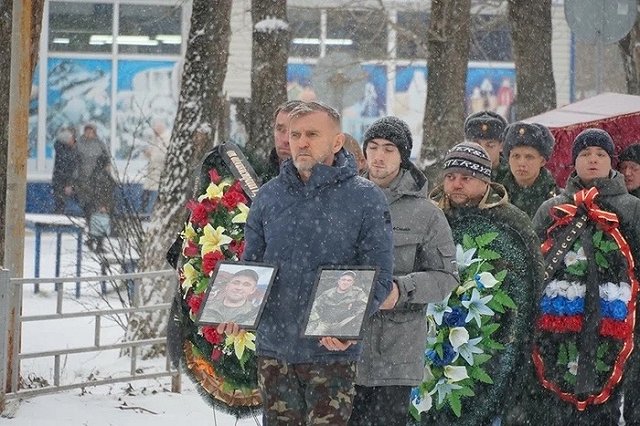 В Свердловской области простились с 45-летним мобилизованным