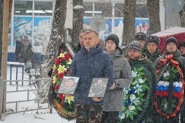 В Свердловской области простились с 45-летним мобилизованным