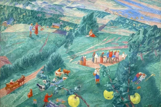 Выставка полотен Кузьмы Сергеевича Петрова-Водкина открывается в Музее ИЗО