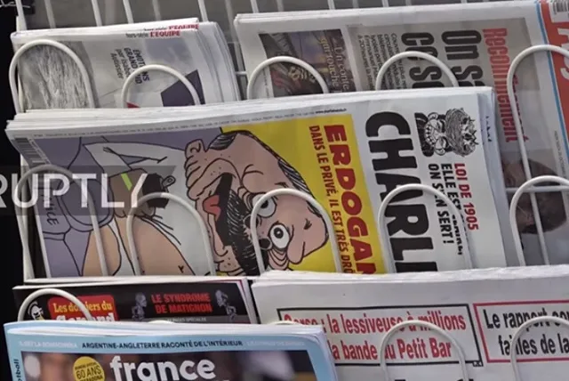 Instagram удалил карикатуру чеченской газеты на журнал Charlie Hebdo