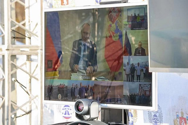 Расширенный участок Пермского тракта открыли в Свердловской области с участием президента Путина